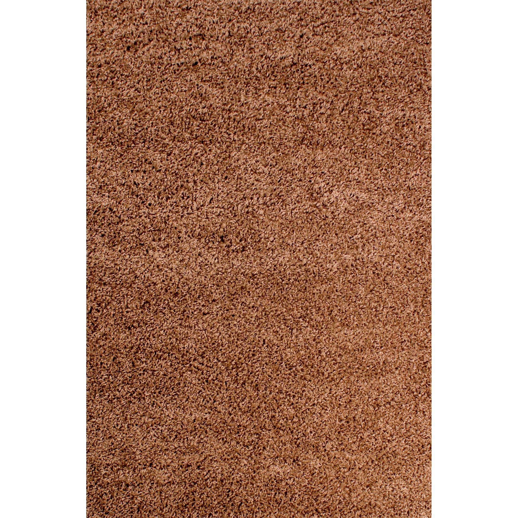 Retro Plain Shaggy Rugs In Beige